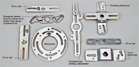 light fixture mounting bracket adapter